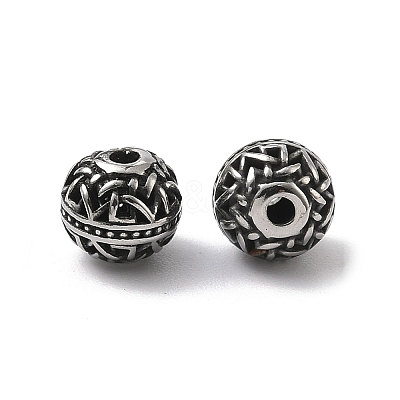 Retro 316 Surgical Stainless Steel Beads STAS-L307-17AS-07-1