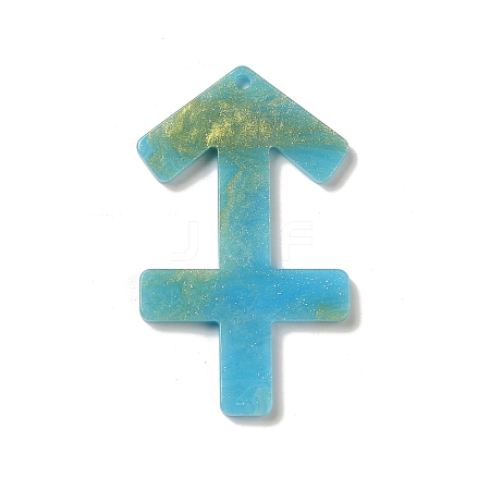 Acrylic Keychain Pendants LS-SACR-S608-04F-01-1