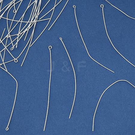 Brass Eye Pins KK-H258-08E-S-1