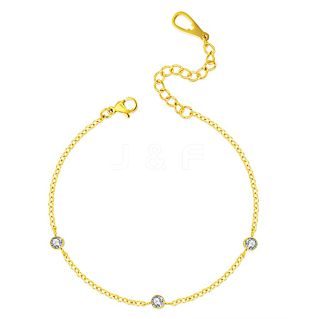 Elegant Minimalist Stainless Steel Link Bracelets LH5681-1-1