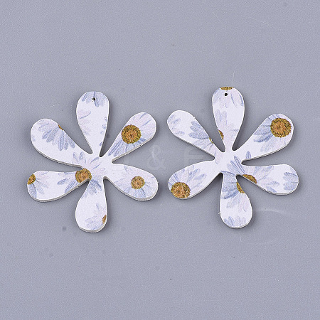 Printing PU Leather Pendants LS-FIND-T062-001U-1