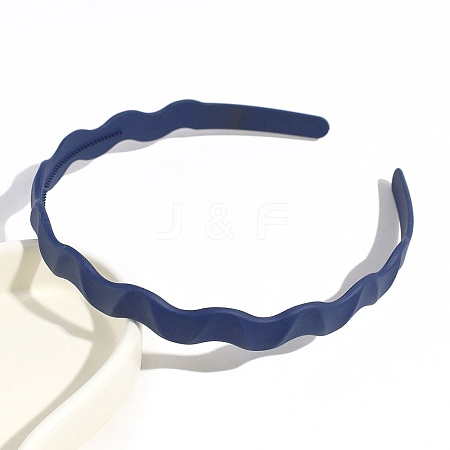 Plastic Wavy Hair Bands for Girls Women PW-WG53FC4-02-1