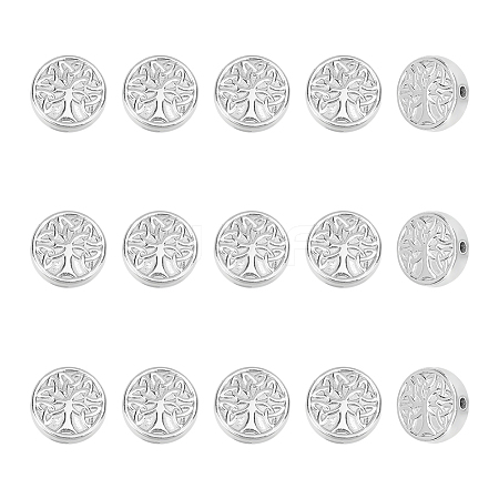 Unicraftale 15Pcs 316 Stainless Steel Beads STAS-UN0056-13-1