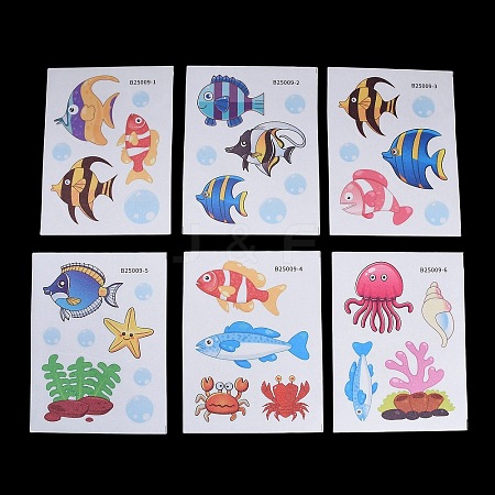 PVC Paper Waterproof Wall Stickers PL-CBA0EC6-03-1