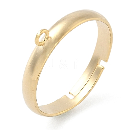 Adjustable Brass Finger Ring Trays for Hanging Pendant KK-K414-03A-G-1