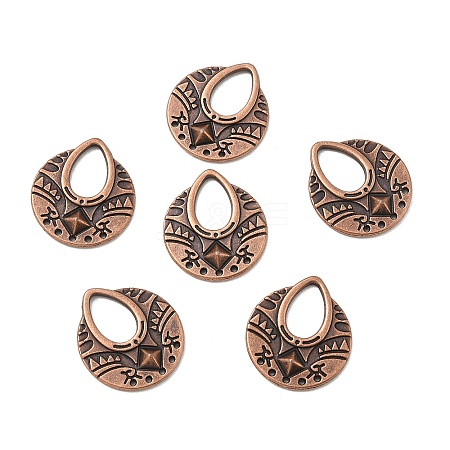 Tibetan Style Links TIBEP-EA456YKG-R-FF-1