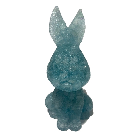 Resin Rabbit Display Decoration PW-WG37715-05-1