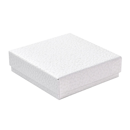Square Cardboard Necklace Box LS-CBOX-Q038-02B-1