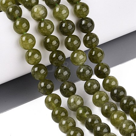 Natural Quartz Beads Strands G-N363-8mm-02-1