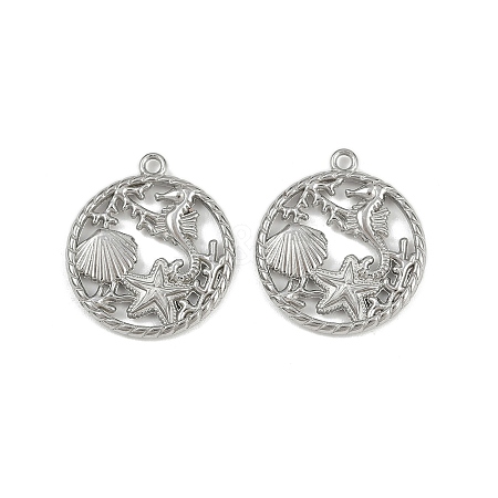 Ocean Theme 304 Stainless Steel Pendants STAS-F317-01N-P-1