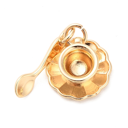 Journey Theme Brass Pendants KK-K301-01A-G-1