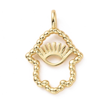 Eco-friendly Brass Pendants KK-D079-15G-1