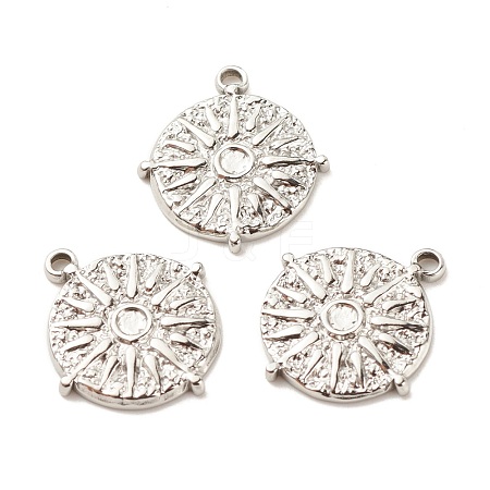 Non-Tarnish 201 Stainless Steel Pendants STAS-G258-01P-1