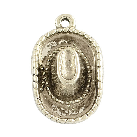 Tibetan Style Alloy Pendants LS-TIBEP-4422-AS-RS-1