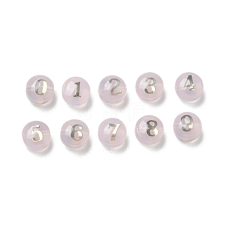 10Pcs Transparency Glass Beads GLAA-Q001-02A-1