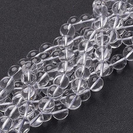 Synthetic Quartz Crystal Beads Strands X-GSR14mmA039-1-1