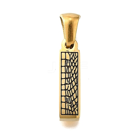 Golden 304 Stainless Steel Pendants STAS-K300-01G-I-1