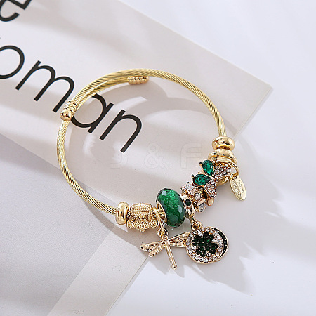 304 Stainless Steel European Bangles FS-WG69792-02-1