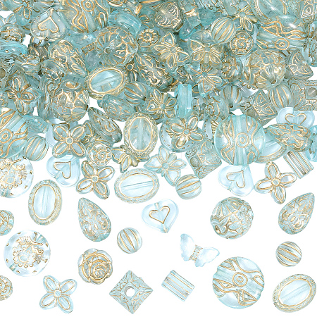 120g Transparent Acrylic Beads MACR-PA0001-72C-1