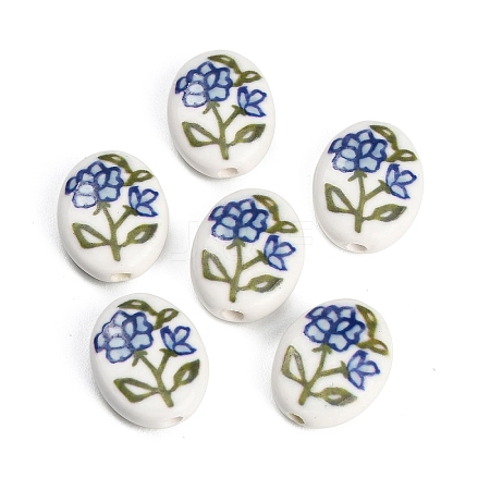 Printed Handmade Porcelain Beads PR-CBAB520-01D-1