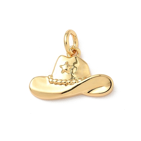 Brass Pendants KK-D426-08G-1