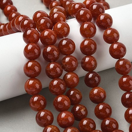 Natural Crackle Agate Beads Strands G-I394-B15-12mm-1