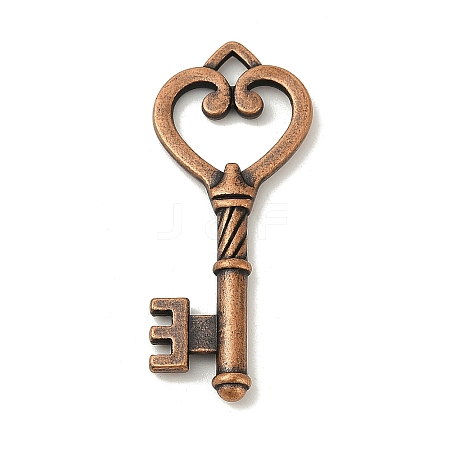 Tibetan Style Alloy Pendants TIBEP-LF1312YKG-R-LF-1