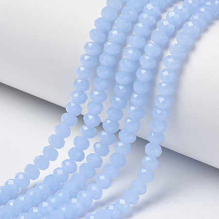 Glass Beads Strands EGLA-A044-J6mm-D03-1