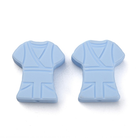 Food Grade Eco-Friendly Silicone Beads LS-FIND-WH0125-19G-1