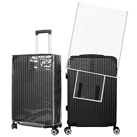 Transparent PVC Luggage Cover AJEW-WH20080-52R-1