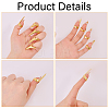 20Pcs Alloy Women Finger Nail Rings RJEW-GL0001-02-4