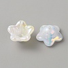 Opaque Acrylic Bead Caps SACR-TAC0007-02H-2