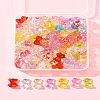 140Pcs Transparent Acrylic Beads MACR-FS0001-98-9
