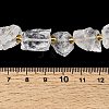 Raw Rough Natural Quartz Crystal Beads Strands G-Z131-J01-01-5