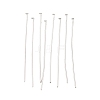 Tarnish Resistant 304 Stainless Steel Flat Head Pins STAS-E023-0.6x35mm-1