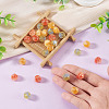 30Pcs 3 Colors Resin UV Reactive Beads RESI-TA0005-67A-7