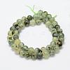 Natural Prehnite Beads Strands G-P322-48-6mm-3