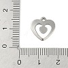 Non-Tarnish 201 Stainless Steel Charms LS-STAS-C108-45P-3