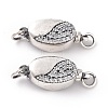 925 Sterling Silver Bayonet Clasps STER-D035-20AS-1