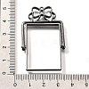 Alloy Open Back Bezel Pendants PALLOY-I223-10B-3