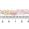 Natural Rose Quartz & Lemon Quartz Beads Strands G-L610-B18-01-5