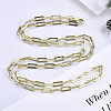 Brass Paperclip Chains MAK-S072-15B-14KC-4