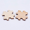 200Pcs 2 Style Unfinished Wood Cabochons WOOD-OC0002-54-2