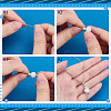 2Pcs 925 Sterling Silver Rhinestone Pendant Bails FIND-ME0001-74A-3