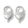 Brass Lobster Claw Clasps KK-F893-04P-1