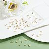 50Pcs Rack Plating Brass Beads KK-FH0003-84-4