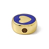 Brass Enamel Beads KK-F814-06G-03-3