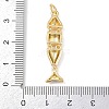 Brass Enamel Pendants KK-P339-24G-02-3