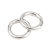 Brass Closed Jump Rings KK-D257-01P-03-2
