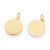 Ion Plating(IP) 304 Stainless Steel Charms STAS-I124-02A-G-2